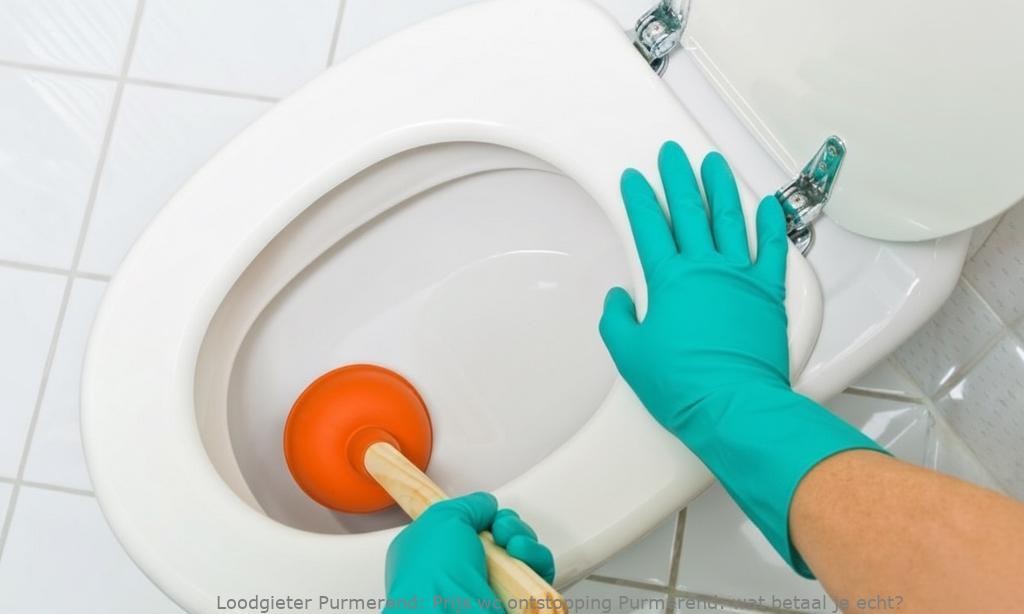 Prijs Wc Ontstopping Purmerend
